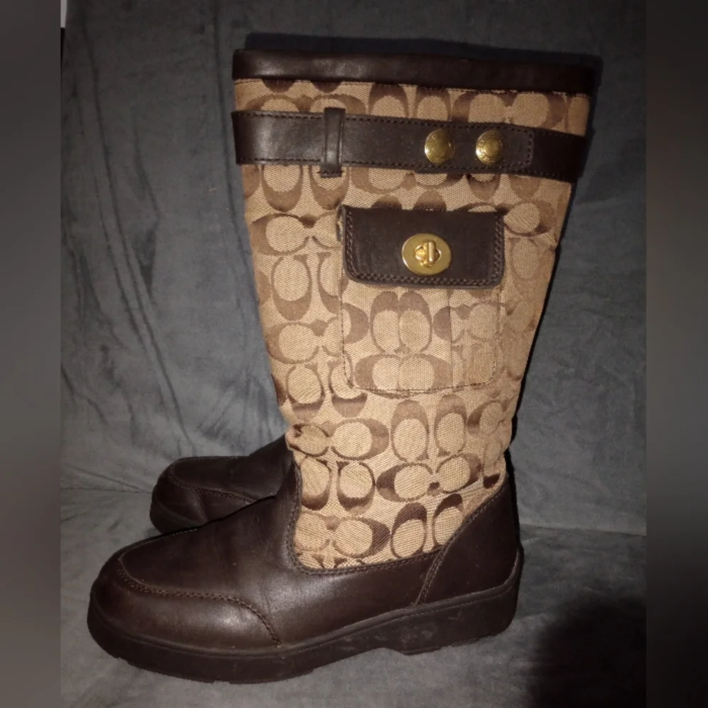 FINAL PRICE💧Coach Boots with Pockets - Picture 8 of 9